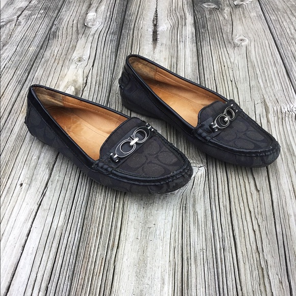 Coach Fortunata Logo Loafers - Picture 1 of 8